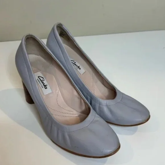 Clarks Shoes Clarks Artisan Grace Eva Bluegrey Block Heel 65